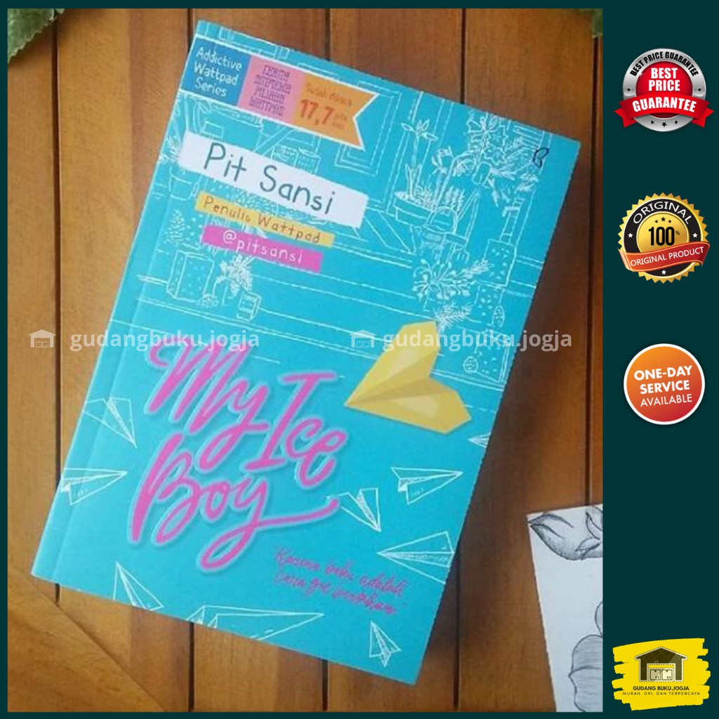 Novel My Ice Boy - Pit Sansi