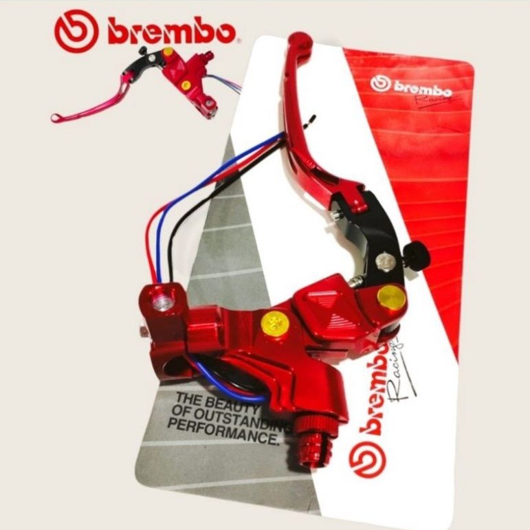 Master Rem Kiri Brembo Kopling Set Brembo Universal R15,Vixion,Byson,Cbr,Cb150r,Beat,Scoopy Dll