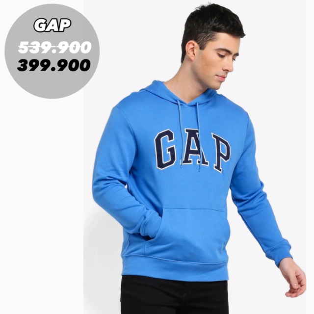 Jaket Hoodie Original GAP - Biru