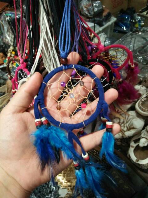 (BISA COD) Kalung Etnik Dream Catcher Penangkal Mimpi Buruk - Aksesoris Fashion Wanita dan Remaja