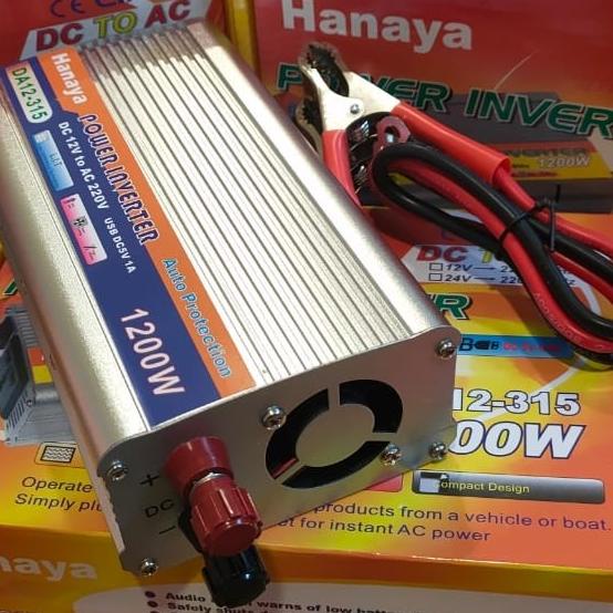 Power Inverter 1200w Hanaya 1200 Watt 1200 wat Power Inverter 1200wat