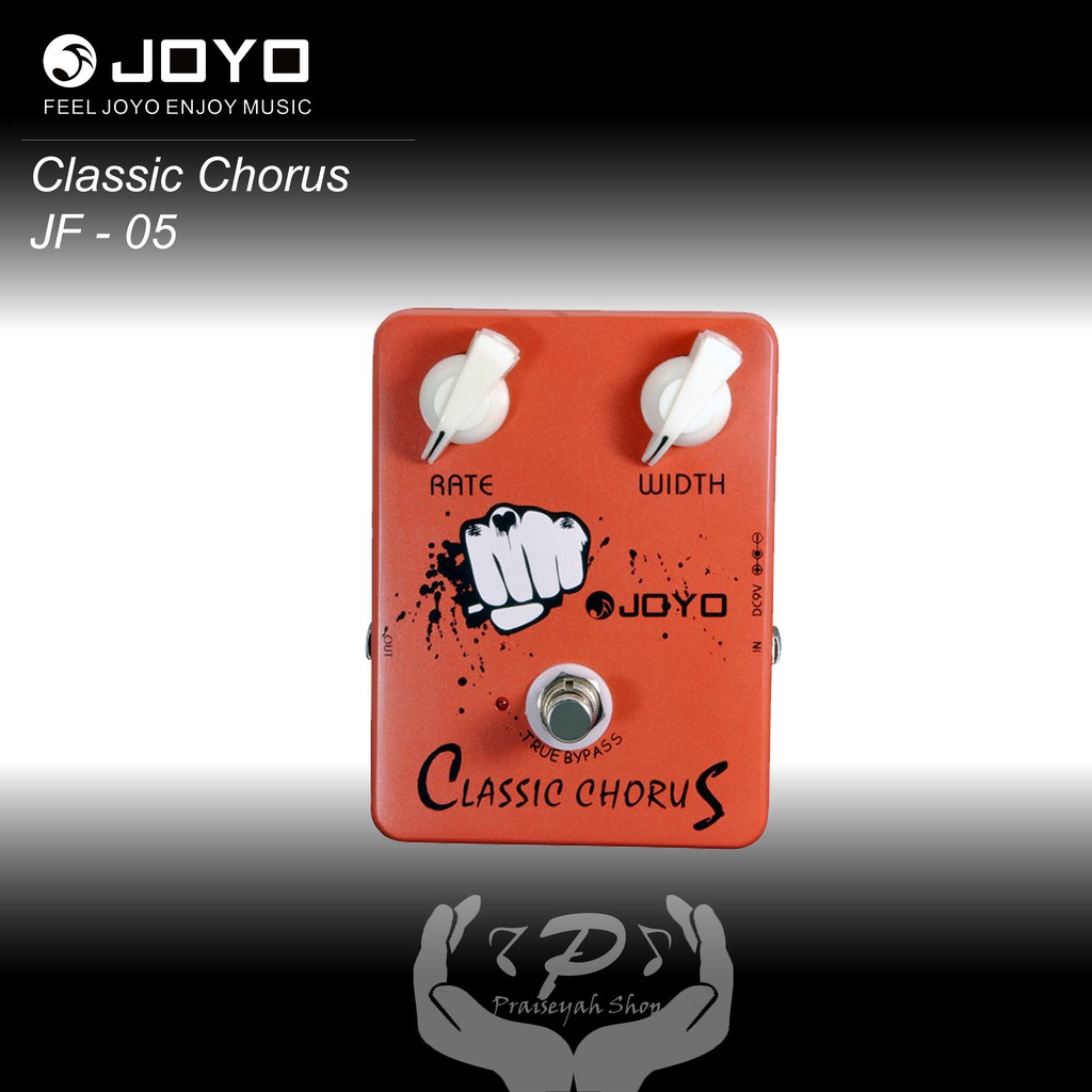 Joyo Classic Chorus Efek Gitar JF 05 Original Guitar Effect JF05