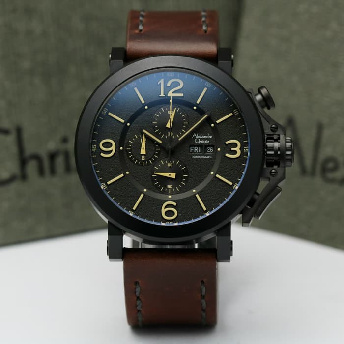 ALEXANDRE CHRISTIE AC 6281 BLACK BROWN ORIGINAL