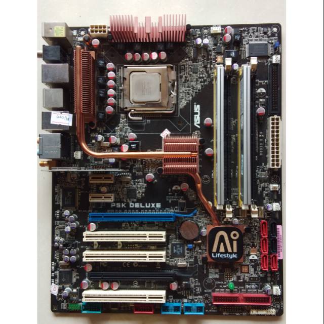 Jual Motherboard ASUS P5K DELUXE LGA 775 DDR2 + 4GB DDR2 KIT