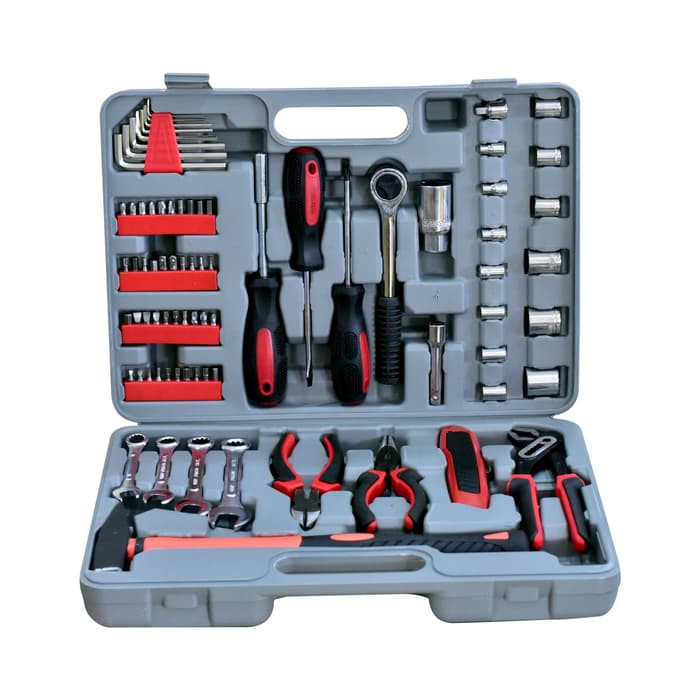 TOOL KIT KENMASTER 77 PCS TOOLKIT &amp; KUNCI SOK SET