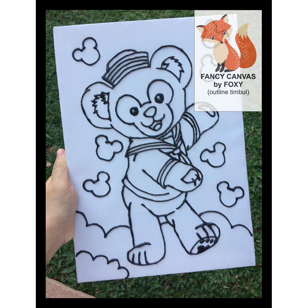 

Promo Kanvas Lukis Anak Gambar Duffy Bear - Disney Peralatan Melukis Murah Al6