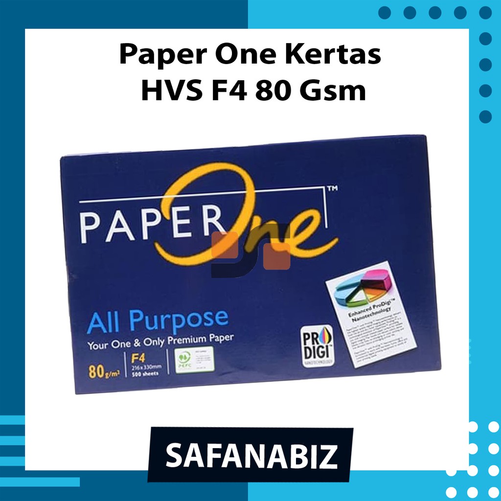 

Kertas Folio F4 80 gram PaperOne