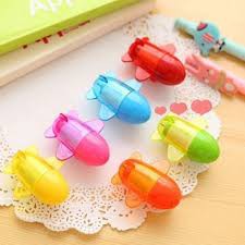 

Grosir souvenir Termurah 100 PCS PULPEN PESAWAT/ROKET Import TINTA BIRU Packing Plastik KARAKTER LUCU WARNA WARNI Free Bubblewrap Hitam