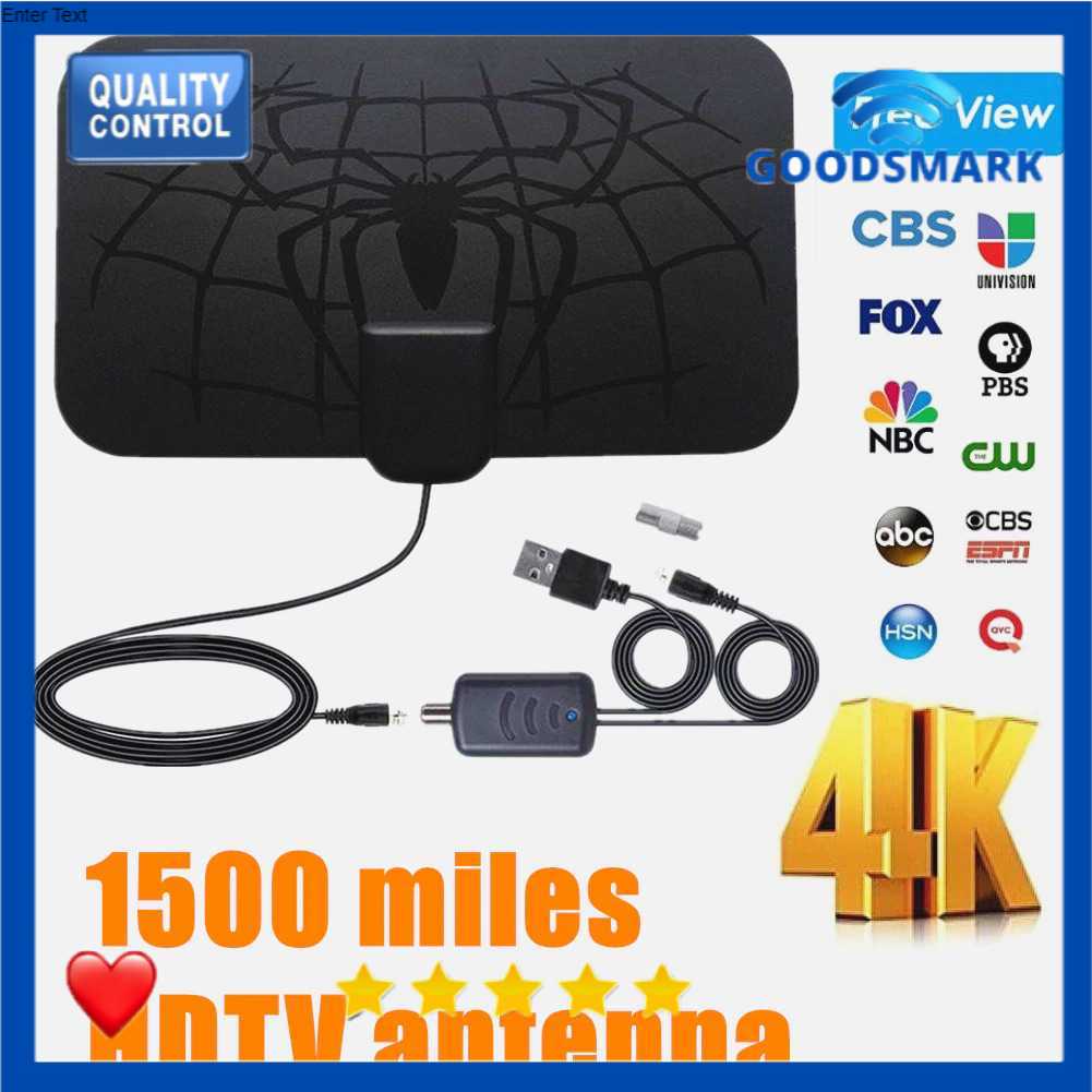 Taffware Antena TV Digital DVB-T2 High Gain 25dB + Amplifier TFL-D146