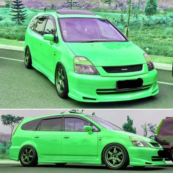 NIKMATI bodykit honda stream mugen .