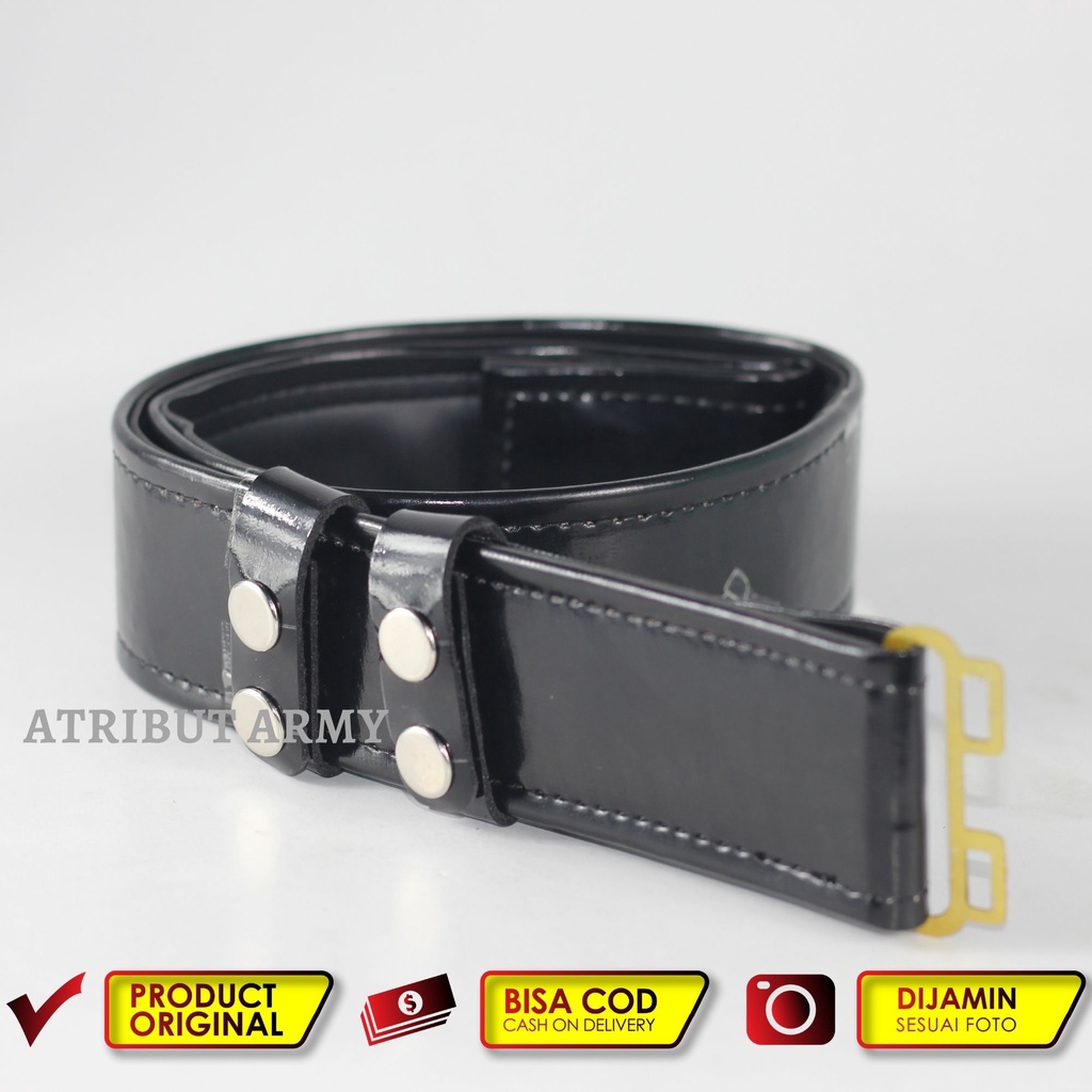 SABUK / KOPEL IKAT PINGGANG SECURITY SATPAM POLOS , SABUK SAJA
