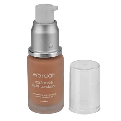 Wardah Exclusive Liquid Foundation 05 Coffee Beige 20ml