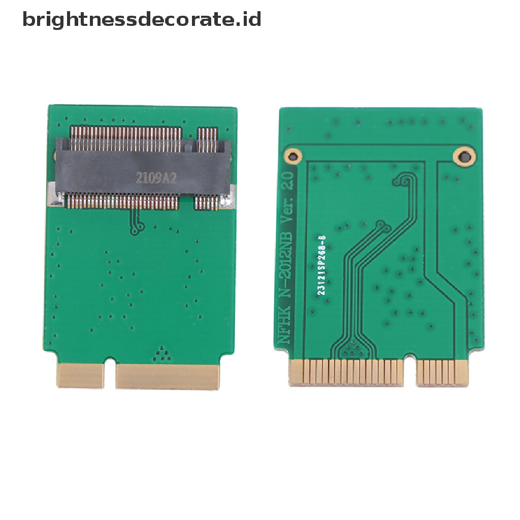 M.2 Ngff Ssd Ke 17 + 7 Pin Papan Adaptor Untuk Macbook Air 2012 A1466