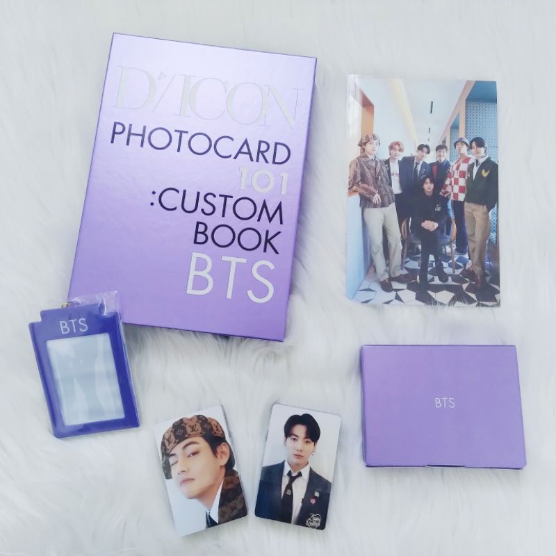 NEW STOCK SHARING MEMBER SET DICON 101 BTS TAEHYUNG JUNGKOOK JIMIN JIN JHOPE