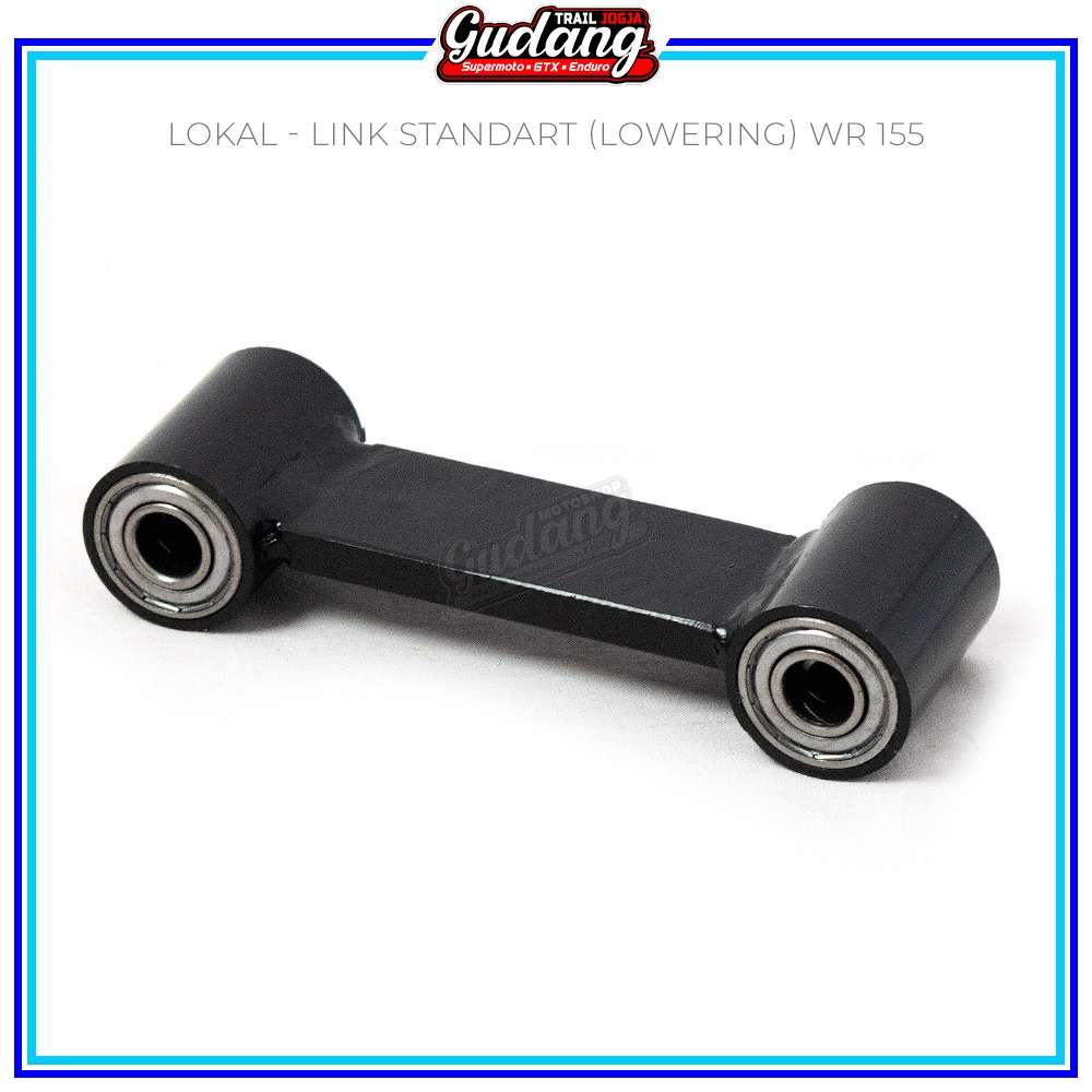 Unitrack Link Lengkung Link Standar Lowering KLX Dtracker CRF 150L WR 155 Hitam