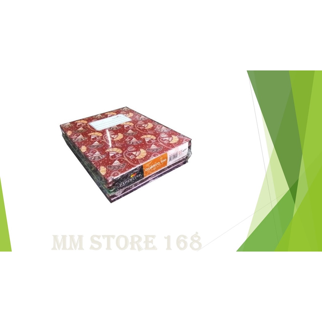 

Buku Kwarto / Kuarto / Quarto Merk Paperline Isi 100 Lembar