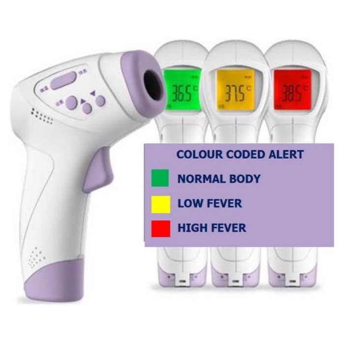 Thermometer digital infrared HT668 NON CONTACT ADA SERTIFIKAT UJI LAB MURAH