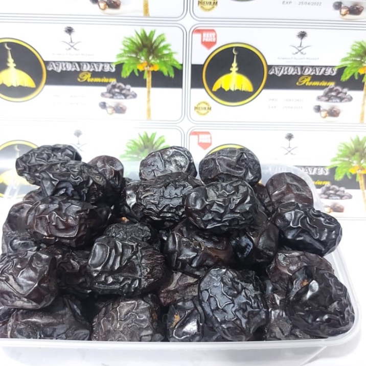 KURMA AJWA /NABI PREMIUM 1KG/ AJWA JUMBO [KEMASAN TOPLES]