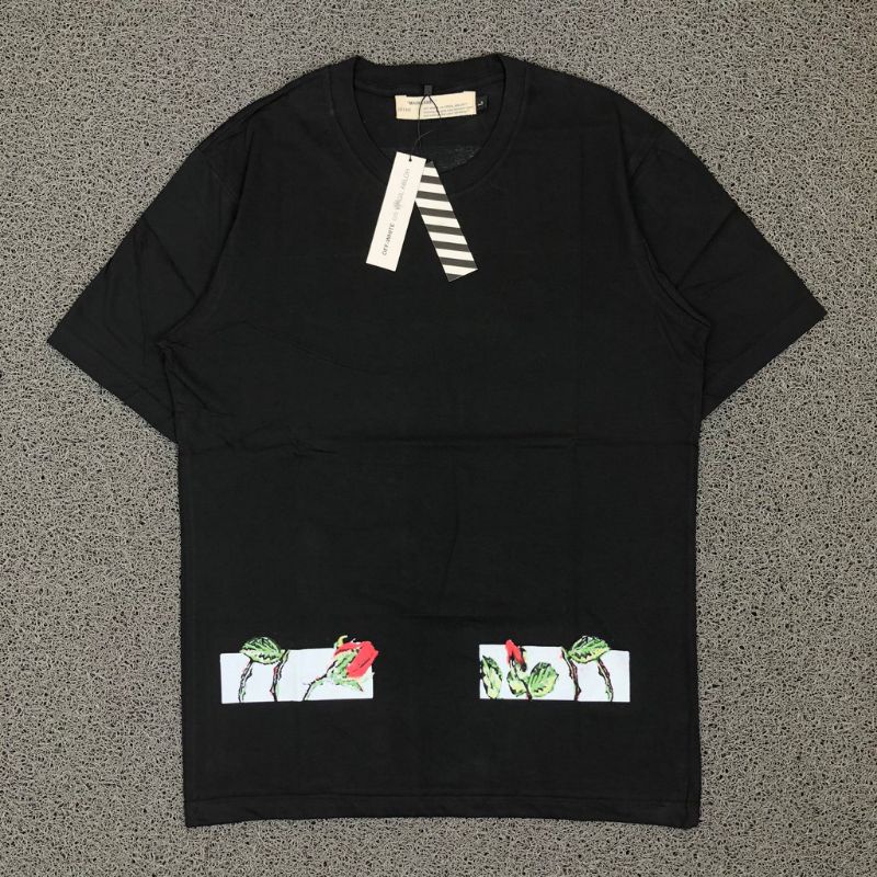 KAOS OFF WHITE HIGH QUALITY CASUAL HYPE FASHION PRIA