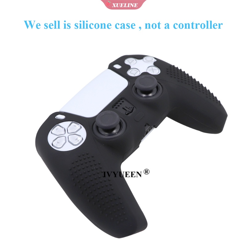 Cover Pelindung Stik Kontroler Sony PlayStation Dualshock 5 PS5 Bahan Silikon Anti slip