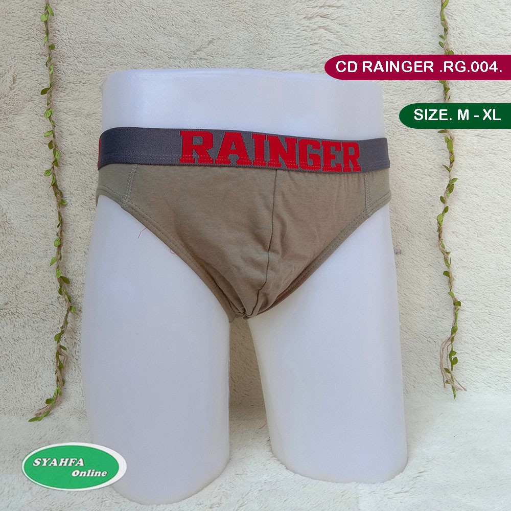 [ 3 pcs ] Celana dalam pria RAINGER RG 004 / CD Karet Boxer tebal TOKO KL