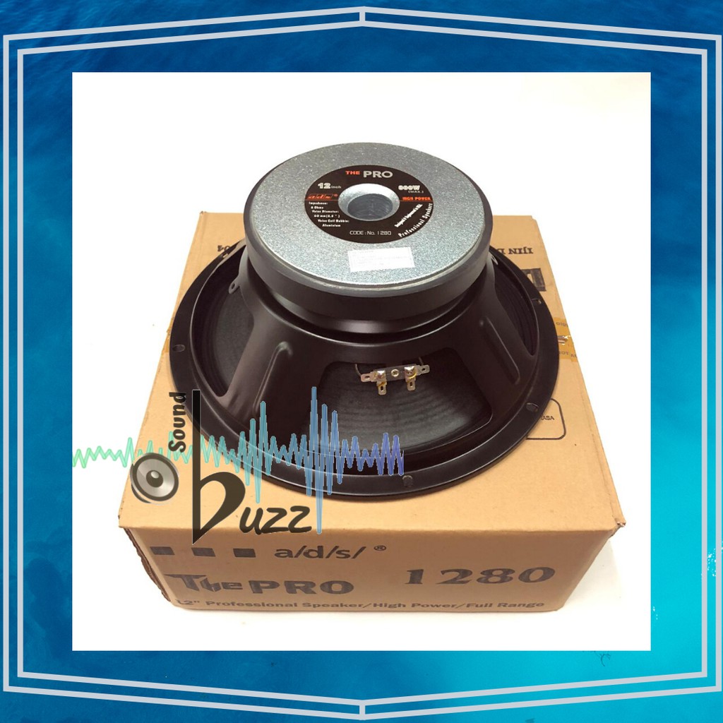 Speaker 12 inch ADS The PRO 1280 Professional Speaker High Power Full Range