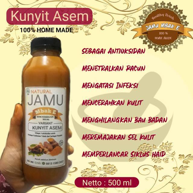 

JAMU KUNYIT ASEM MBAK E 500 ML