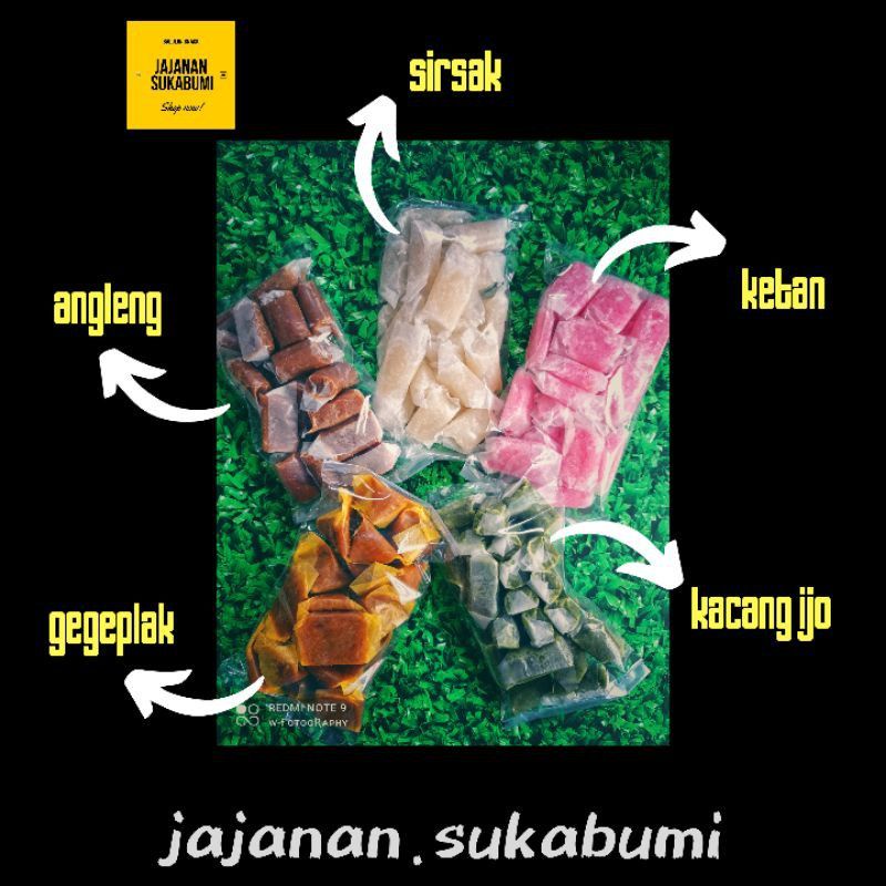 

wajit/kacang ijo/angleng/ketan/sirsak