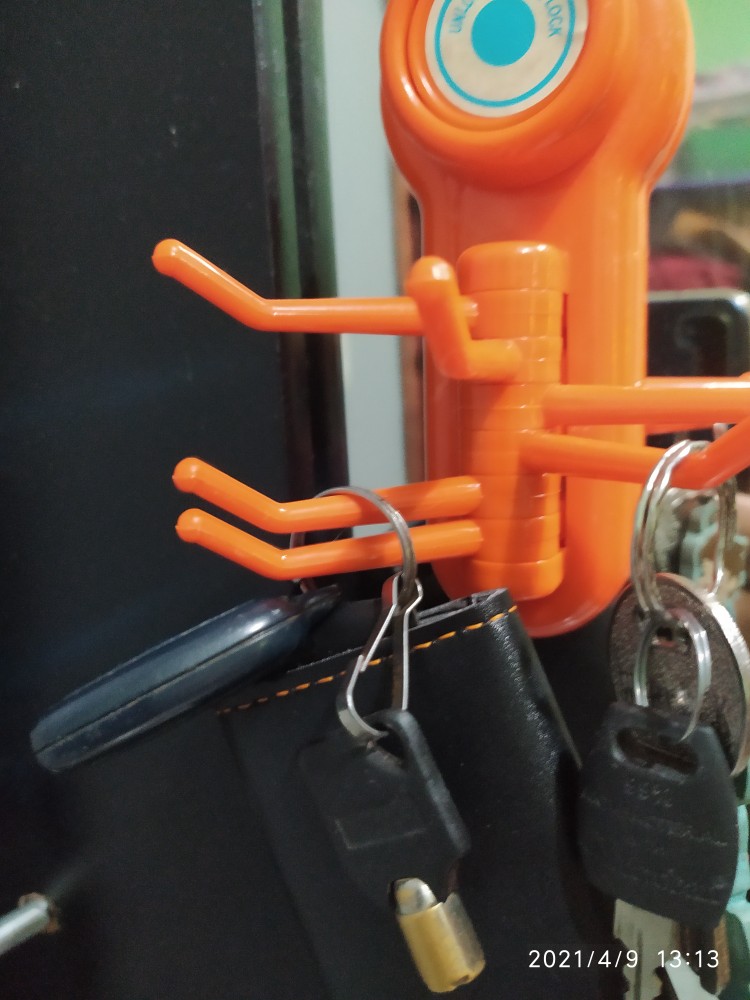 Powerful Suction Cup Hook Gantungan Serbaguna 6 Holder