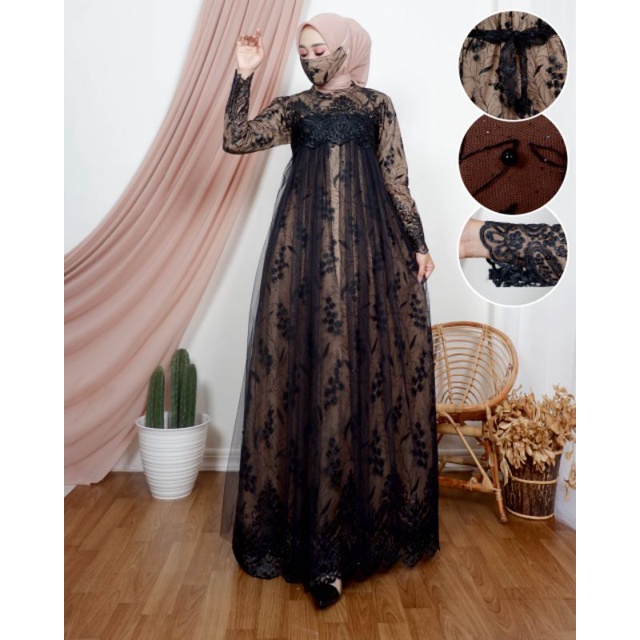 GAMIS SYAHEERA DRESS/GAMIS MODERN/GAMIS TERBARU &amp; TERLARIS