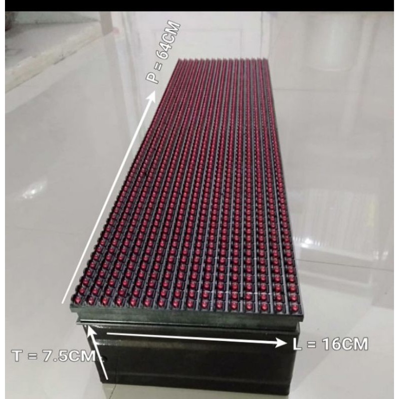 FRAME LED P10 16*24 UK 16X64 2 PANEL LED