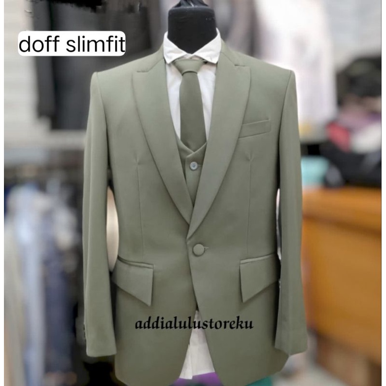 PROMO Jas pengantin hijau sage /jas wedding ijo sage/jas formal premium sage green/jas akad SAGE GRE