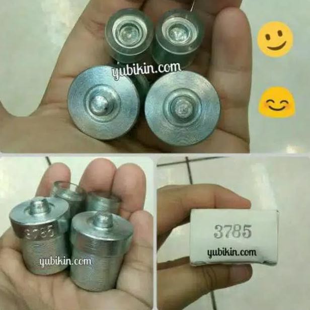 Banting Harga 1 Set Matras Kancing Snap/Jepret Besi 10Mm Kode 3785 Untuk Baju Bayi