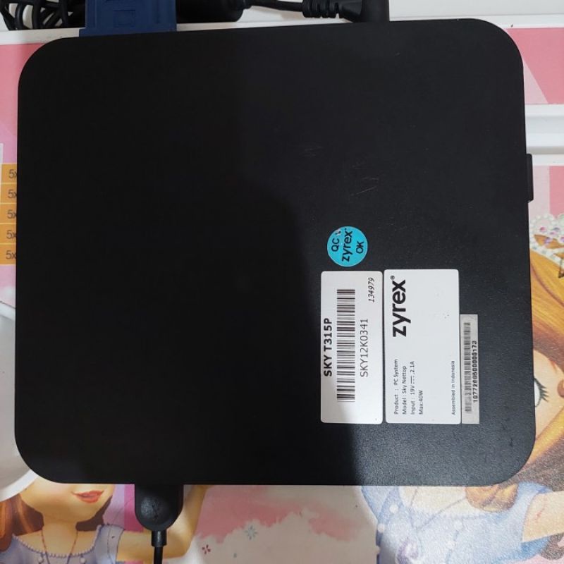 pc hemat daya mini pc zyrex intel atom murah banget
