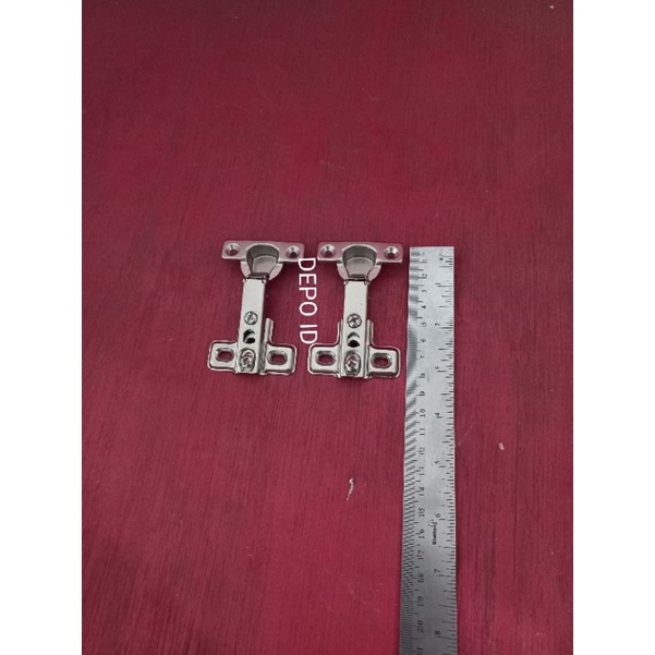 Engsel Sendok Mini Lurus , Bengkok