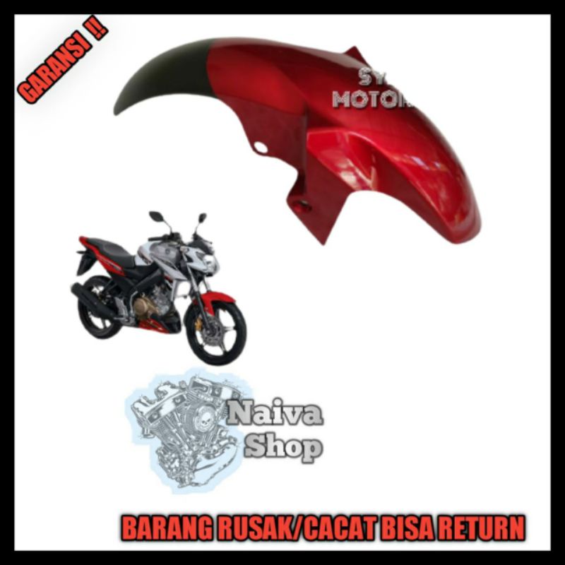 SPAKBOR SLEBOR DEPAN NEW VIXION NVL/NVA - Putih