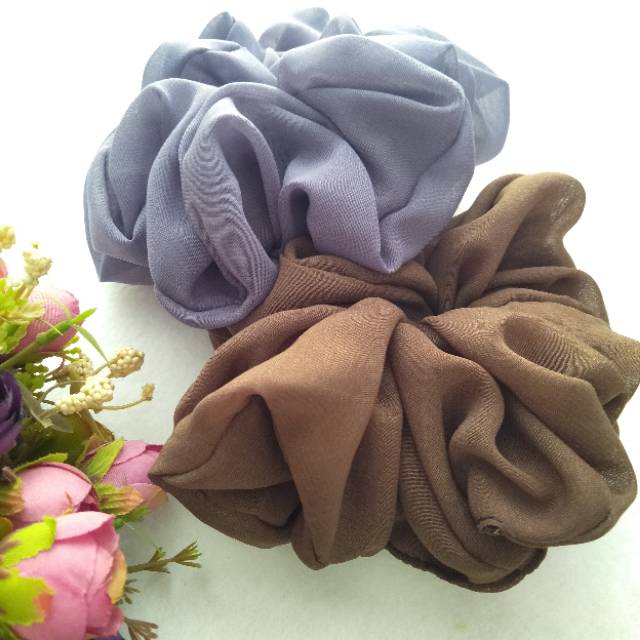 S412/scrunchie cepol hijab/kuncir rambut jumbo/kuncir rambut cepol hijab/cepol hijab