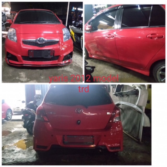 Bodykit add on toyota yaris trd s