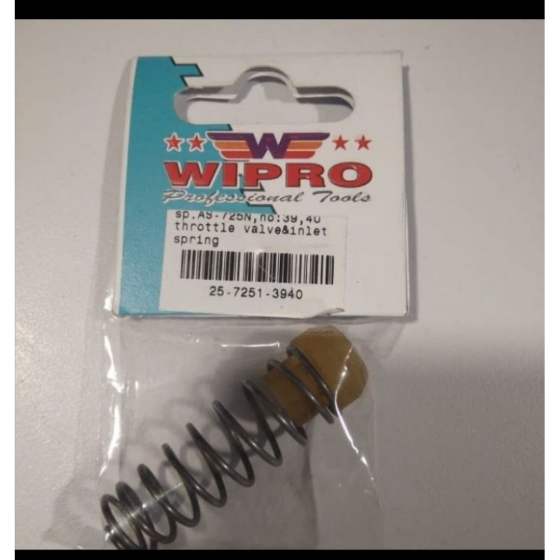 SP Air impact Wrench AS 725N Wipro No 39 40 Throttle Valve n Inlet