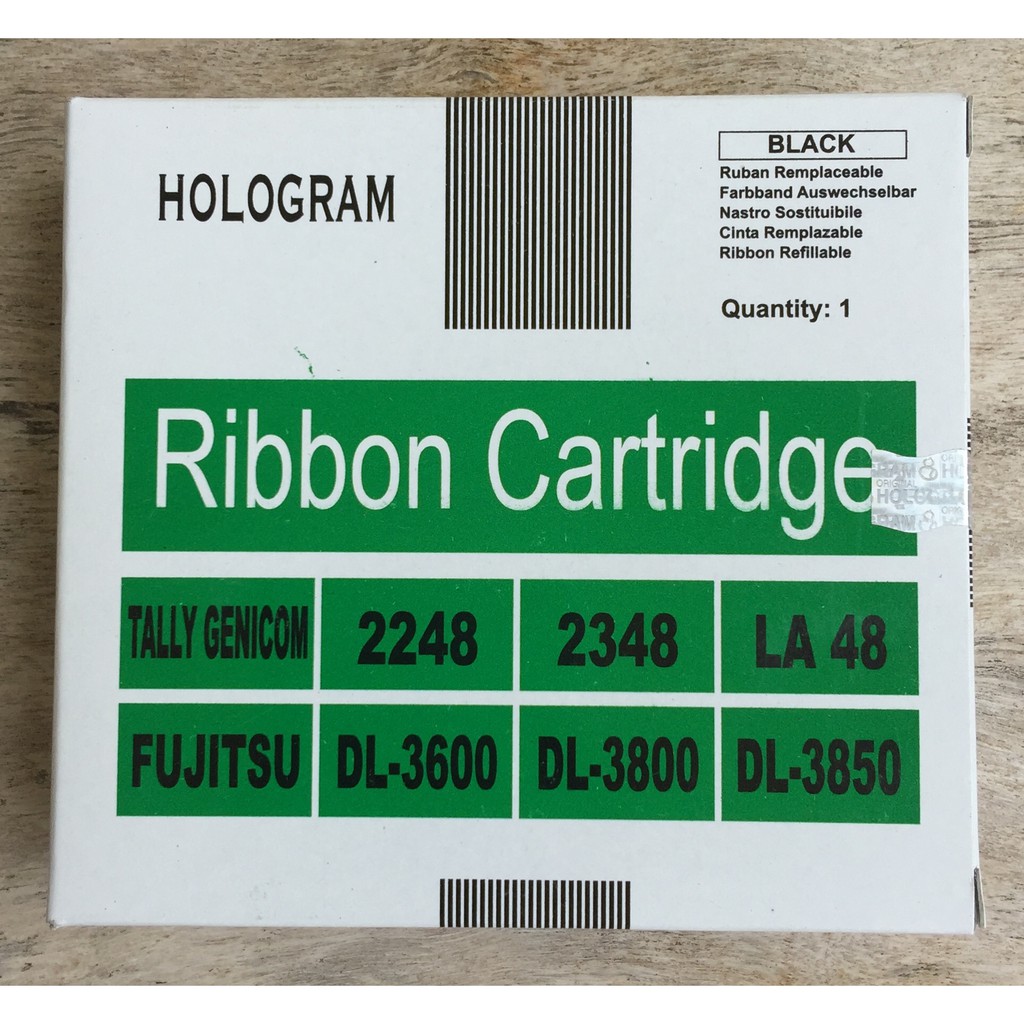 Ribbon cartridge Fujitsu DL-3600/3800/3850 Tally Genicom 2248 2348 LA 48 pita printer Hologram