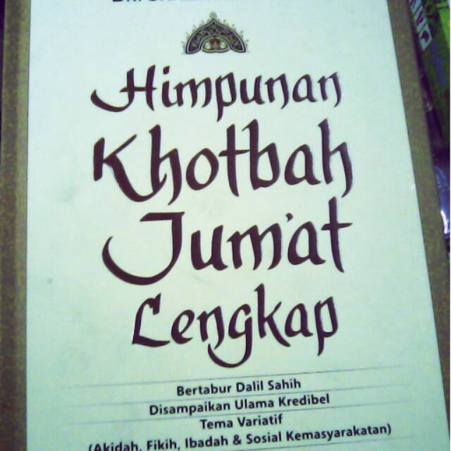 Himpunan Khutbah Jum'at pilihan