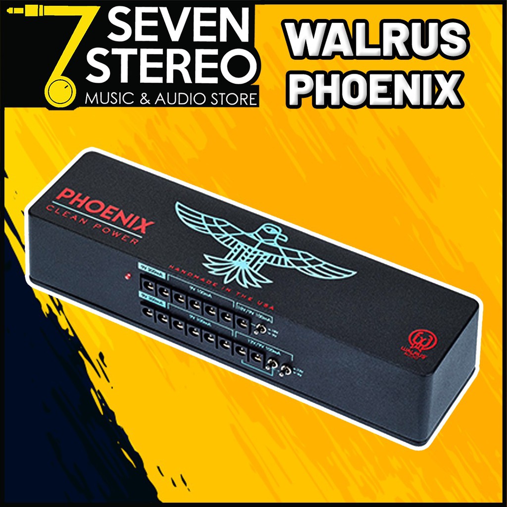 Walrus Audio Phoenix 15-output Power Supply V2 230V UK