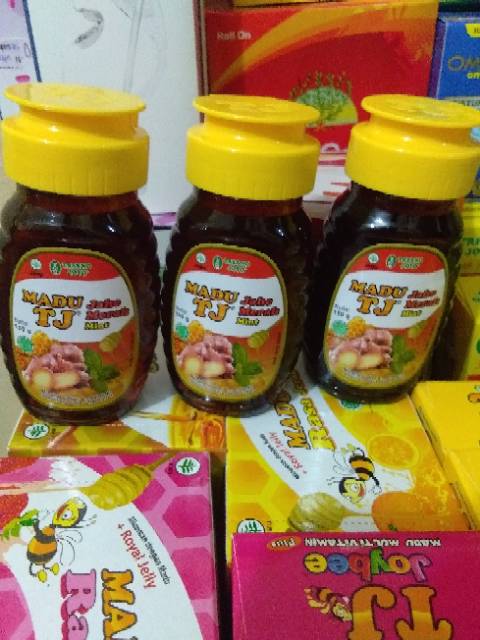 Madu tj jahe merah mint 500 gr /jahe merah /jahe merah mint/ Madu Tj / Madu jahe merah mint original || madu original