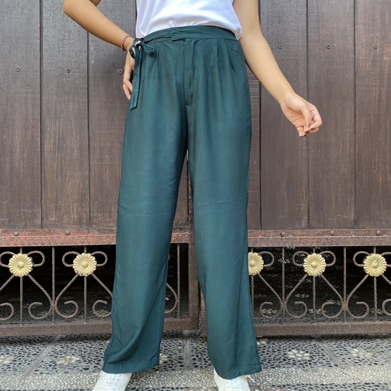 Rayon Pants // culote pants // Highwaist Tali pita