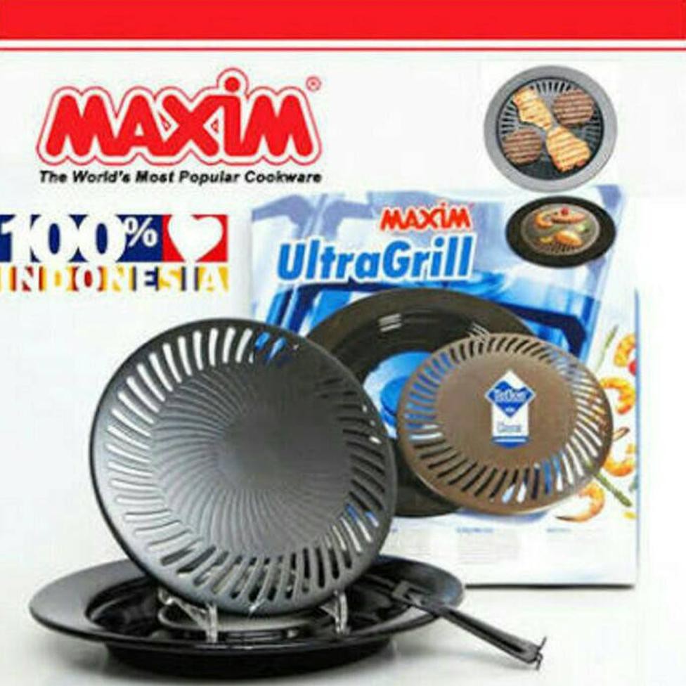 New Maspion Ultra Grill 25Cm. Alat Panggang Pemanggang Panggangan Maspion