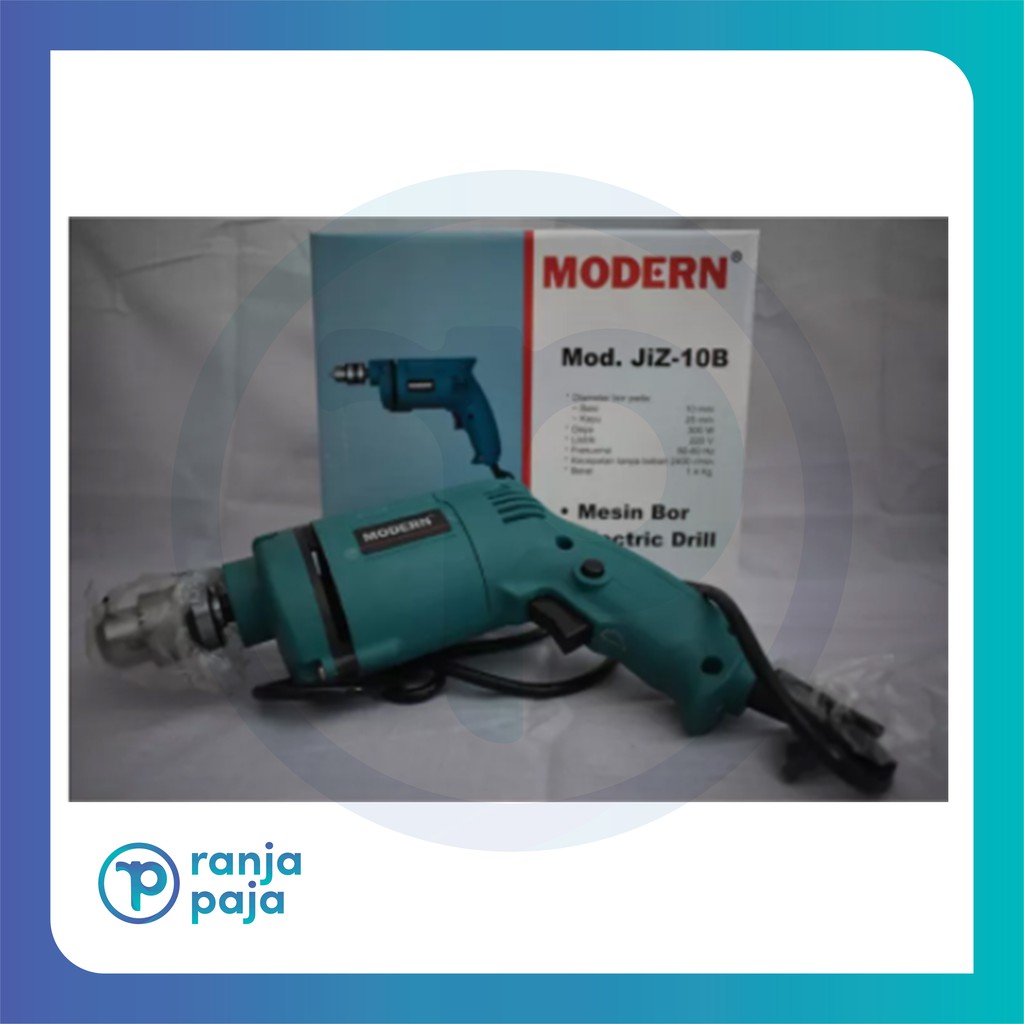 Mesin Bor Modern 10mm JiZ-10B, Mesin bor tangan 10 mm Modern JIZ-10B