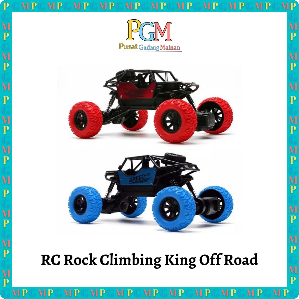 Mainan Mobil Remote Control RC Rock Climbing King OFFROAD
