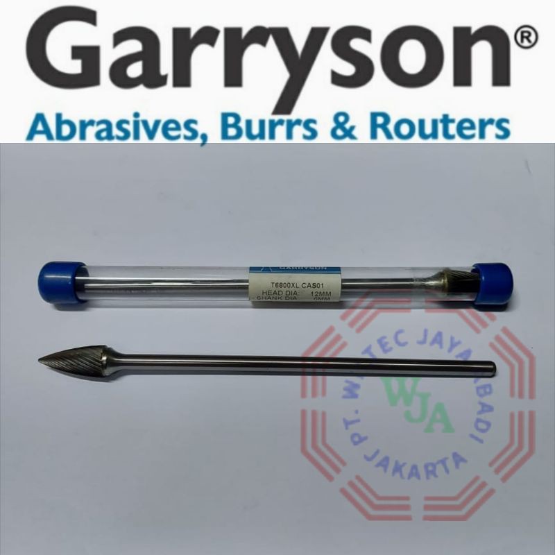 GARRYSON Carbide Burrs Rotary Tungsten GT6800XL Extra Long (England)