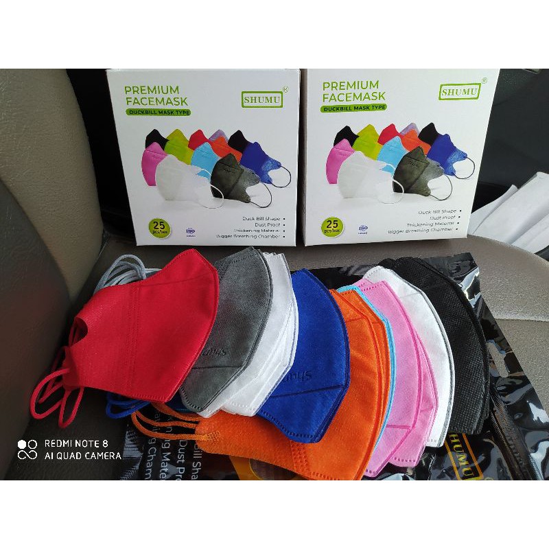 duckbill shumu 1box isi 25ocs warna