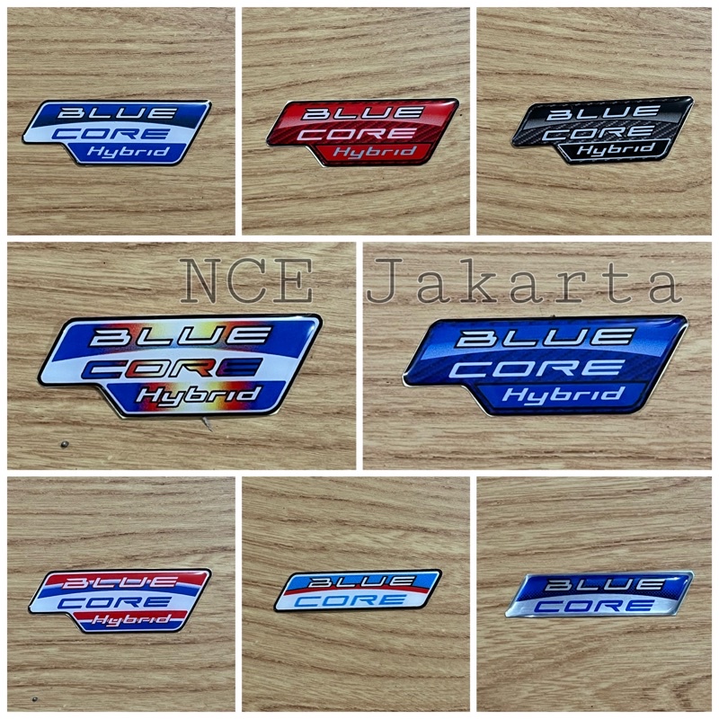 Stiker Timbul Emblem Blue Core Yamaha M3